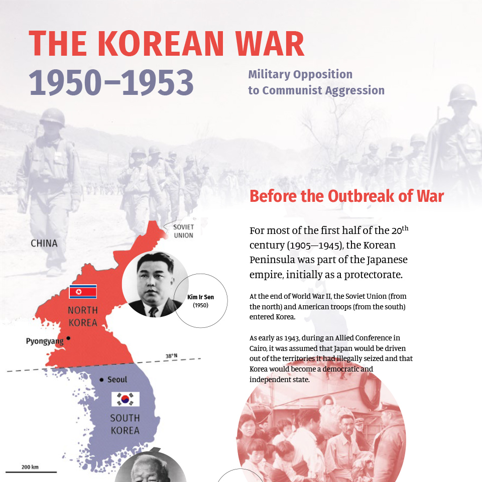 Informacje o Korean War 1950-1953 w formacie pdf. Otwiera się w nowej zakładce